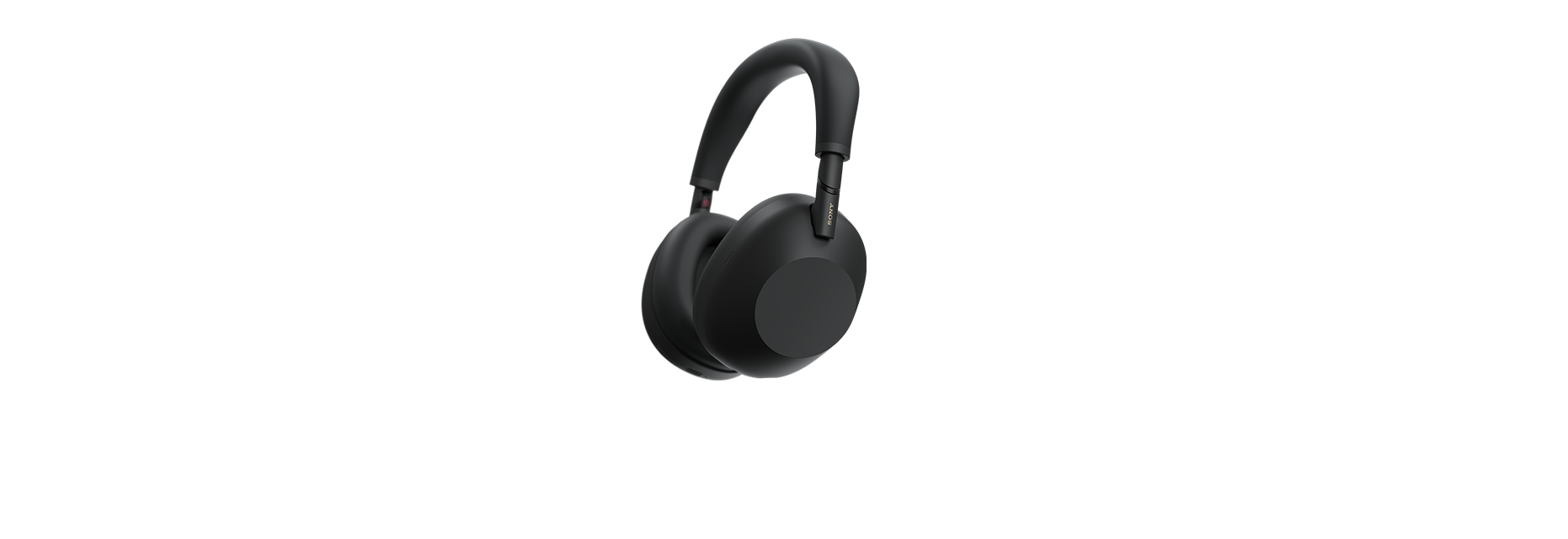 Image of a pair of black WH-1000XM6 headphones