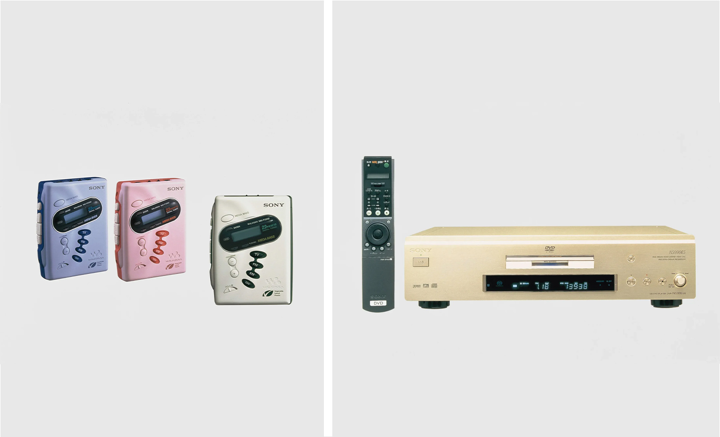 Walkman® en plastique végétal et lecteur DVD