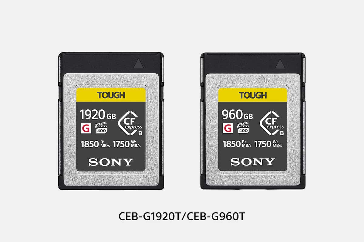 CEB-G Series CFexpress Type B Memory Card | Sony Africa