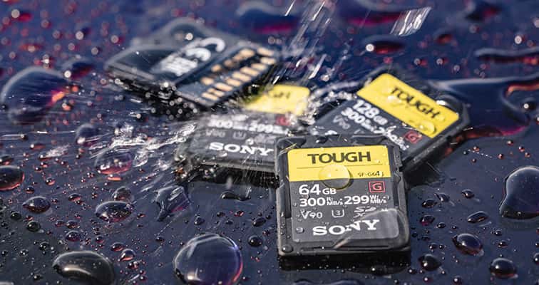 SF-G SERIES (T) Specifications | SD Cards | Sony Africa