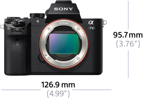 Full-frame camera with 5-axis image stabilization | ILCE-7M2