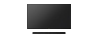 2.1ch Dolby Atmos®/DTS:X® Single Soundbar with built-in subwoofer