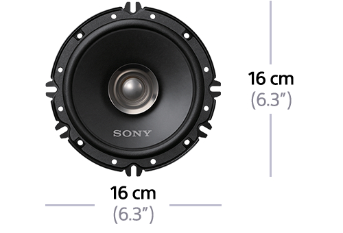 ソニー 16cm (6.5”) Dual Cone Speakers | XS-FB161E | Sony Africa