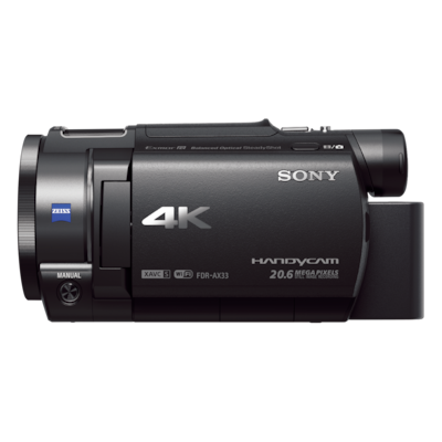 Small 4K Video Camera with WiFi | FDR-AX33 | Sony Africa