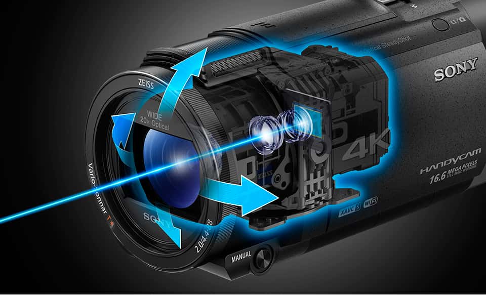 AX53 4K Handycam® with Exmor R™ CMOS sensor | FDR-AX53 | Sony Africa