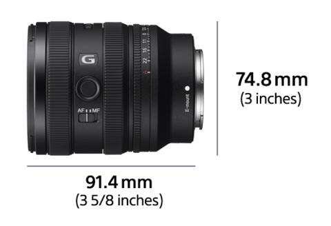 FE 16-25mm F2.8 G | SEL1625G | Sony Africa