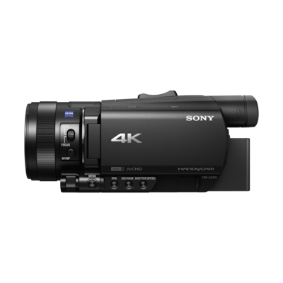 4K HDR Camcorder with Fast Hybrid AF | 4K Handycam FDR-AX700